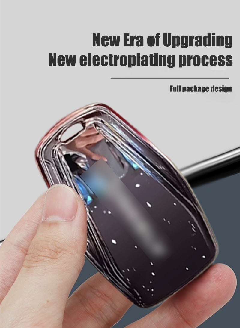 GEELY  Suitable for Geely automobile key protector, which perfectly wraps and protects automobile keys. It is wear-resistant, simple, elegant, fashionable and beautiful. - Image 3